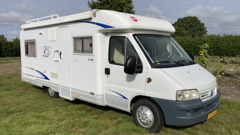 4p Bürstner semi-integrated uit 2005