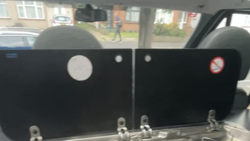Pet friendly off grid camper van