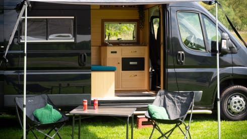 Two-person Citroen self-build camper