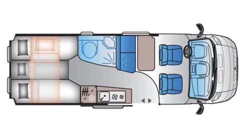 Duke 1 – Brand new campervan for 4 people