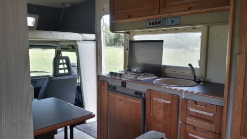 Granduca – Fast neat 5-person Fiat Ducato in the South of France