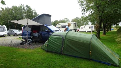 Discover Luxury and Adventure with our well-equipped Mercedes camper van!