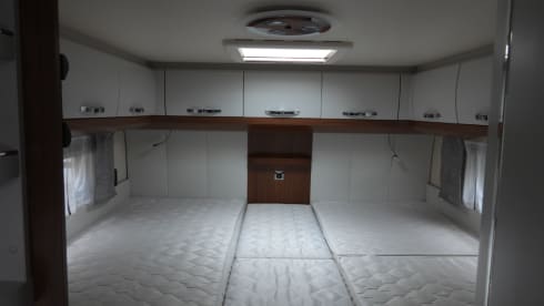 A compact, luxurious 2/3p camper BJ 2018
