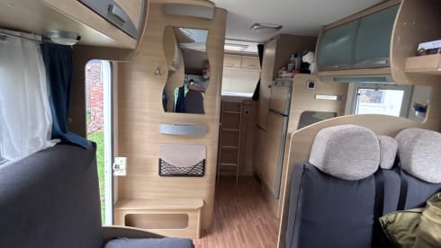 5-sitziger Fiat Alcove aus dem Jahr 2008