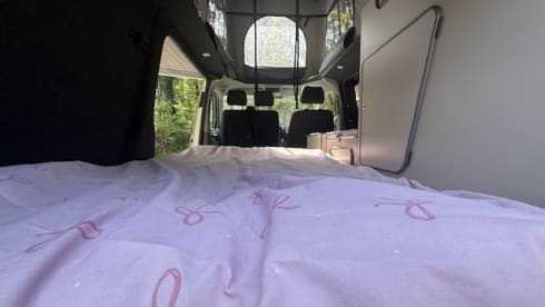 4 berth Volkswagen campervan from 2014