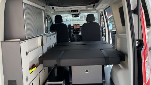 Ford met hefdak – 5p Ford campervan from 2025