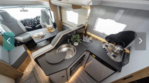 4 Berth Luxury Motorhome 