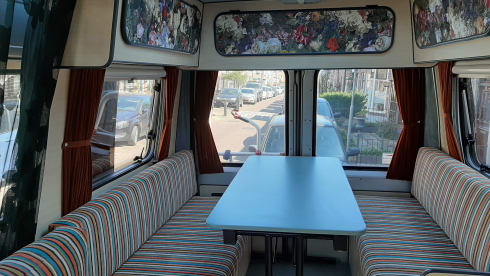 2p attractive, spacious, light Fiat bus camper