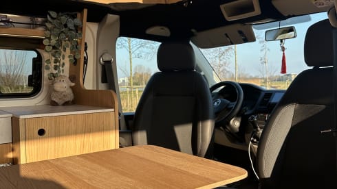 Off grid 2p VW with fixed toilet 