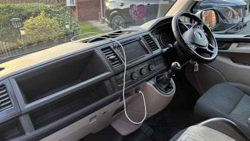4 berth Volkswagen campervan from 2016