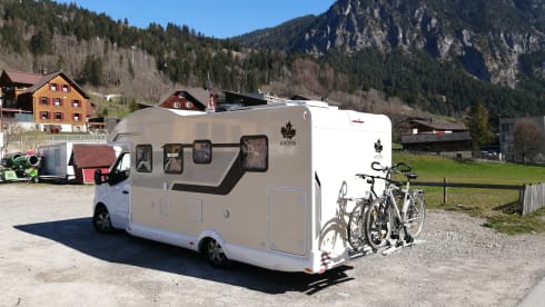 Ahörnchen  – Fully equipped, self-sufficient, stationary climate