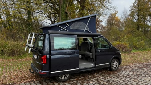Kamiel – VW California Ocean (T6)  - automaat - full option - fietsenrek