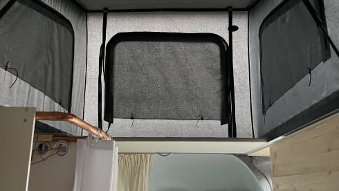 Ideal bus camper for adventure or family with children 