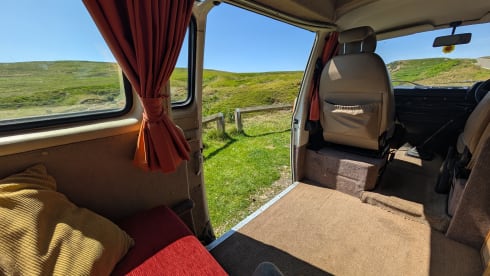 Komet – Komet – Camping-car rétro VW T3 classique 1989 | 4 personnes