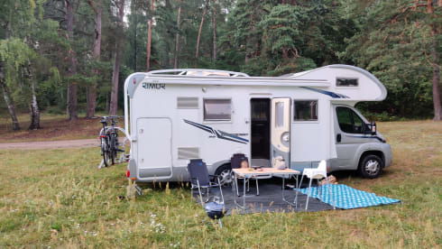 Huisje op wielen – Beau mobil-home familial 5 places ludique et pratique