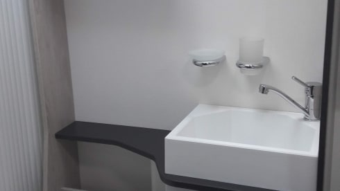 Cozy, modern, neat motorhome with queen bed