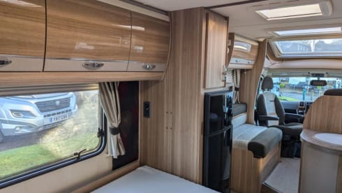 BILBO – 4 berth 4 seat Bessacar 2014 Motor Home with everything