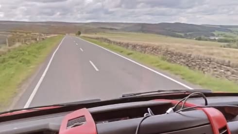 Big Red – 3 berth Mercedes-Benz (Off Grid Solar ) Birmingham based