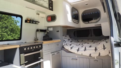 Brilliant family campervan - off-grid and campsite friendly 