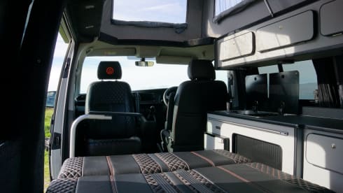 4 berth Volkswagen campervan from 2022