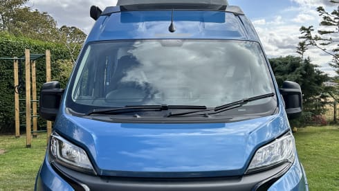 Hymer-bus met 4 slaapplaatsen vanaf 2022