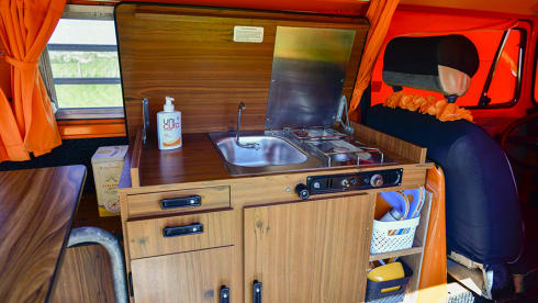 James – Classic Volkswagen T2b camper from 1975