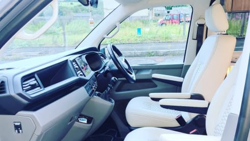 4 berth Volkswagen bus from 2019