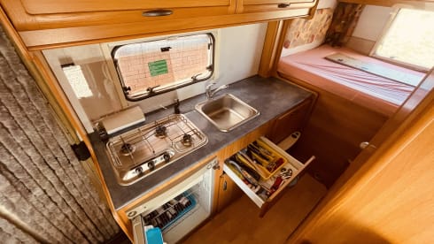 BRICKY – 6p Fiat alcove uit 2003