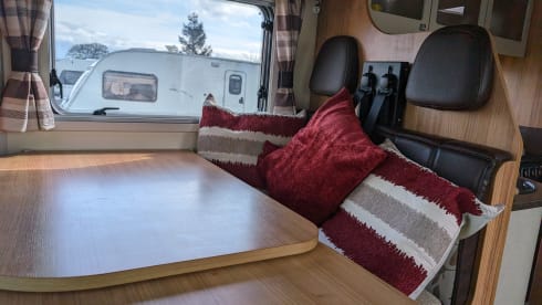 Bertha – 4 berth Bailey complete with secure dog pen