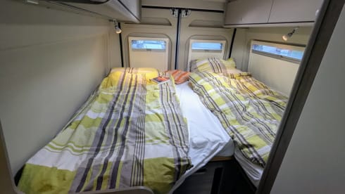 Enrico – Längsschläfer für 2 Erwachsene und bis zu 2 Kinder