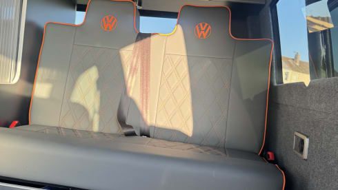 4 berth Volkswagen campervan from 2022