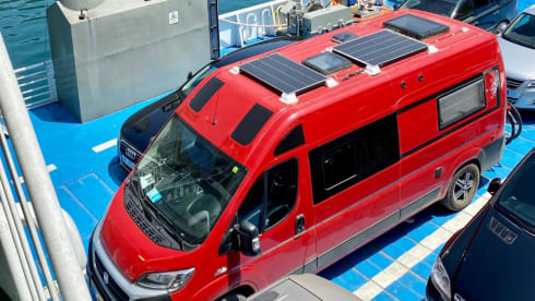 Cozy Fiat Ducato camper van