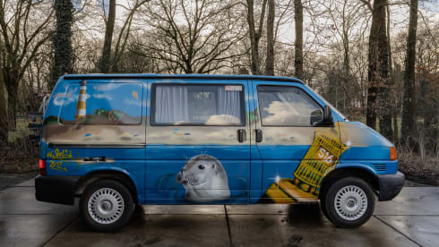 Beach - Gezellige en robuuste VW T4 campervan