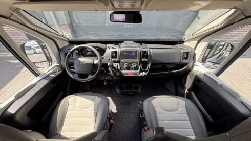 Adria campervan for 2 people