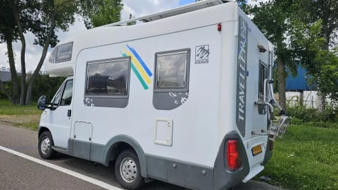 Fiat 4 person alcove camper