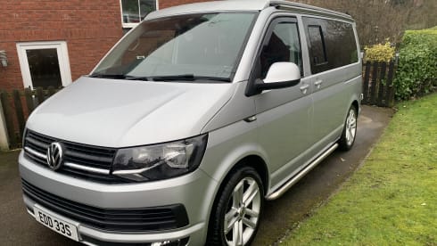 4 berth Volkswagen campervan from 2016