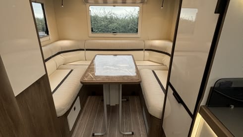 Adventure – 4 berth Roller Team semi-integrated from 2024