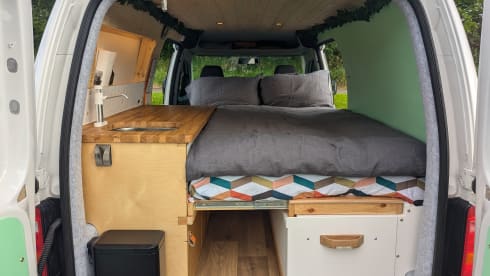 Pegasus – Hand-crafted VW - New build, 1-of-a-kind, premium mattress, off grid.