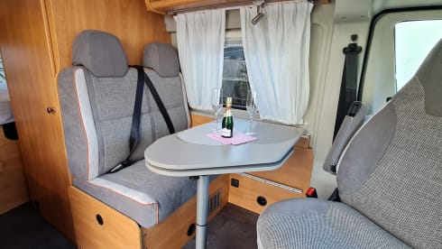 WoMoFürDich – PÖSSL CAMPER PRIVATE FROM MAINZ – 85 €/DAY – AUG/SEPT FREE