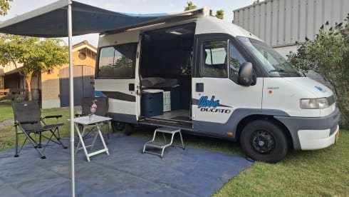 Camping-car Fiat 2 places de 2000