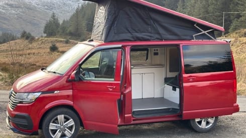 Nicola's Van - Newly Converted - The Ideal Way to Tour Scotland!