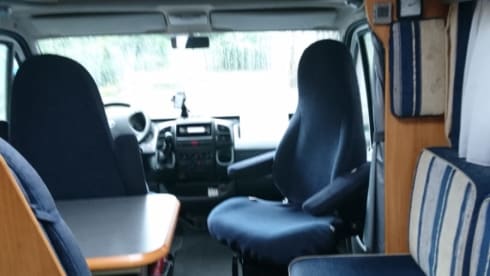 Spacious 4-person Adria Mobil
