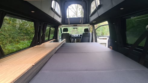 VW Transporter with luxurious interior and 