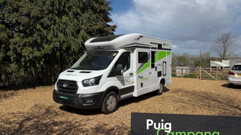 Puig Campana – 2025 Manuelles 2-Bett-Roller-Team Kronos Compact 590