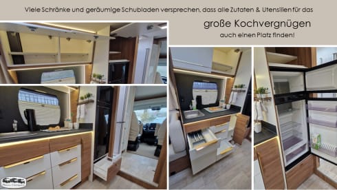 der U – (T) Floor plan with rear seating group: Pilote P696 U Evidence