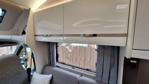 Swift Voyager motorhome (2023) fixed rear bed