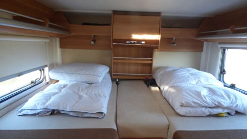Paradepaard – 3p Hymer integrated from 2010