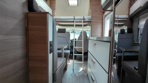 Familie camper! 6p Knaus alkoof uit 2018
