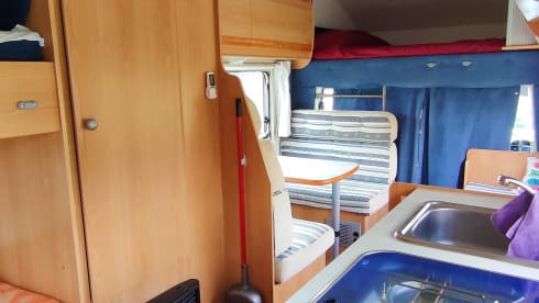 Camper confortevole e spazioso