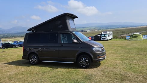 4 berth Volkswagen campervan from 2017